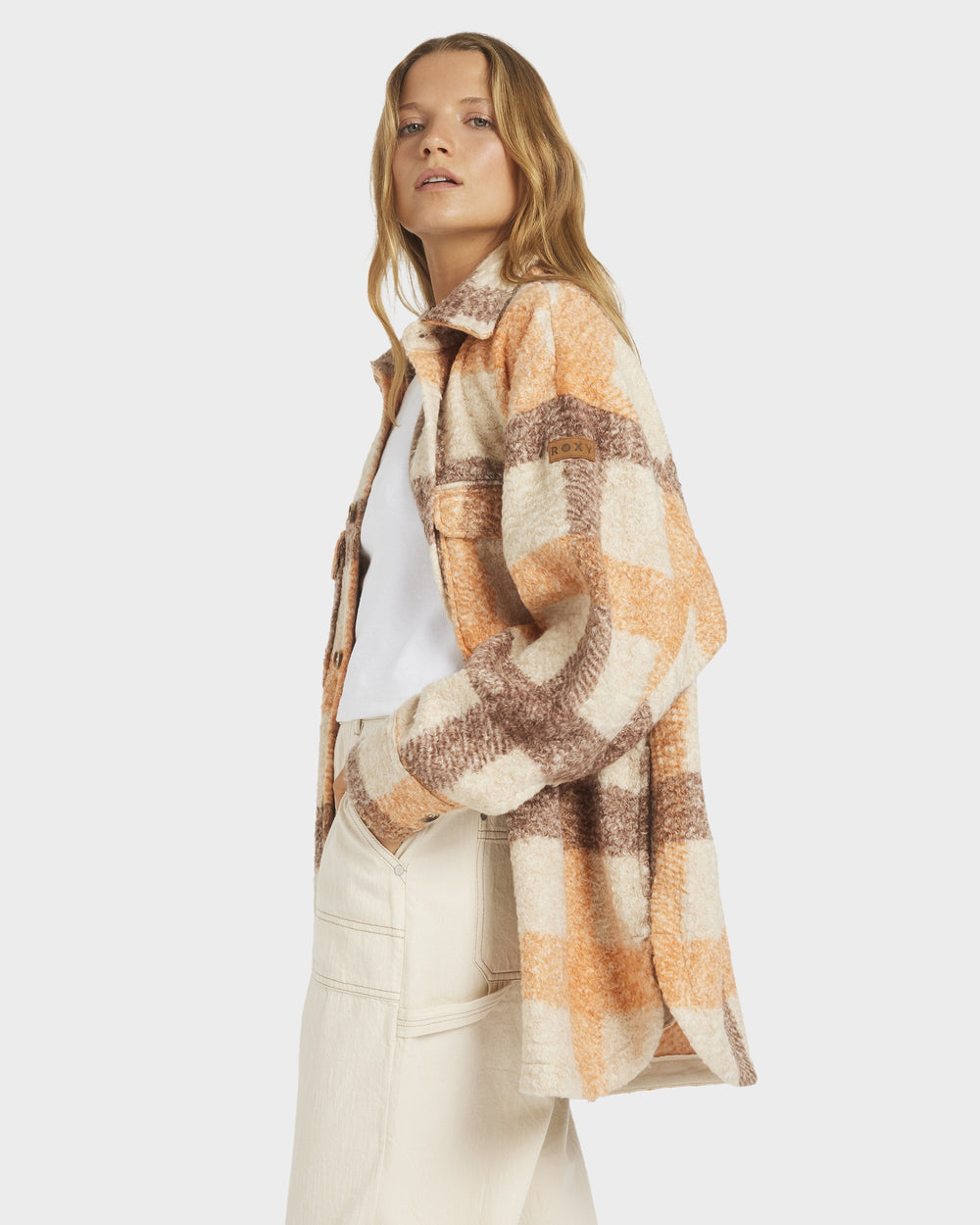 Womens Over And Out Shacket – Roxy