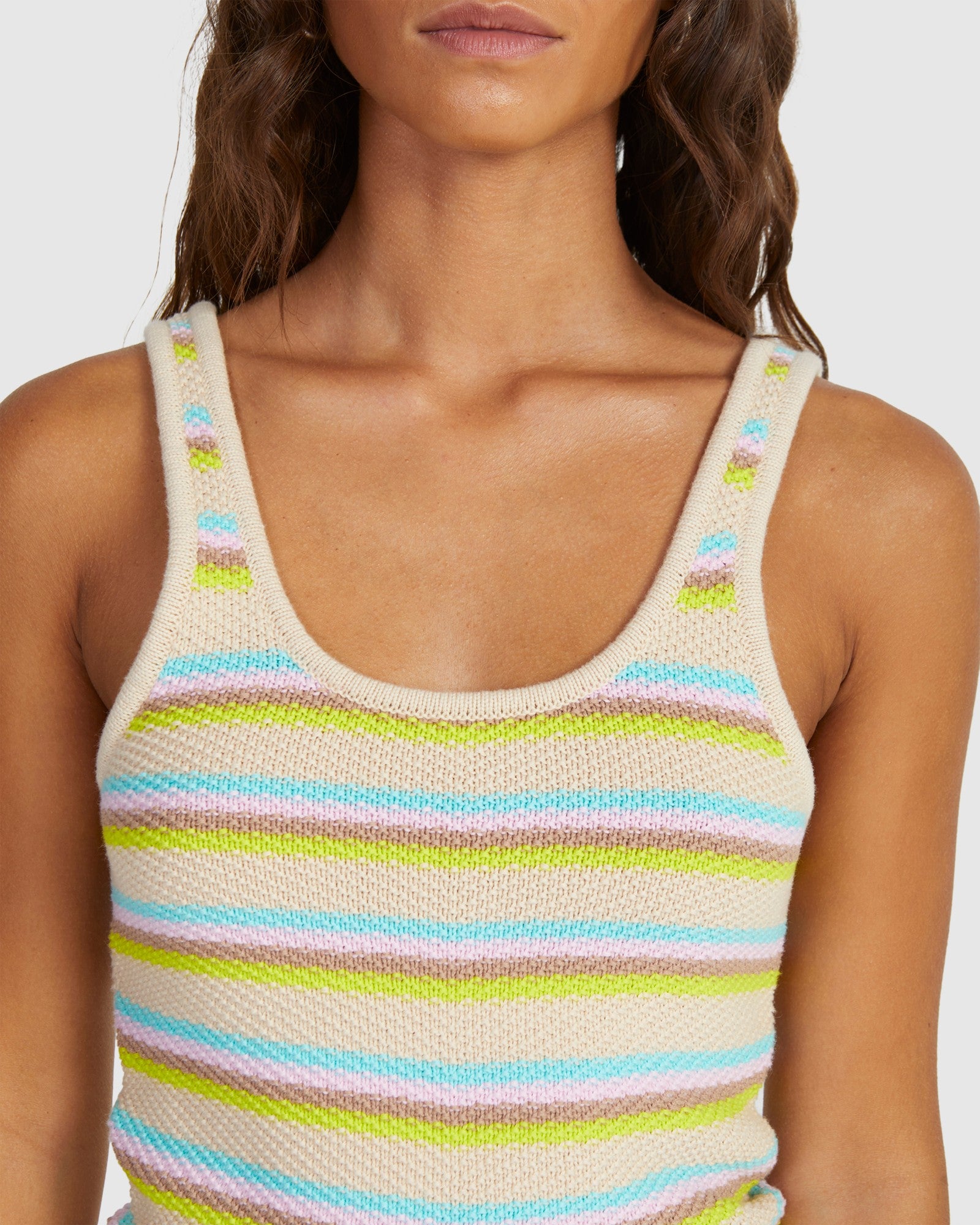 Womens Playa Del Amor Stripe Top