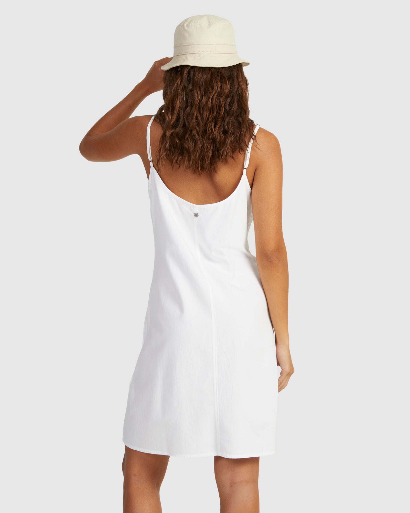 Abito Estivo Roxy Santorini Slip Dress | Donna | Morbido E Traspirante | Spalline Regolabili | Mini
