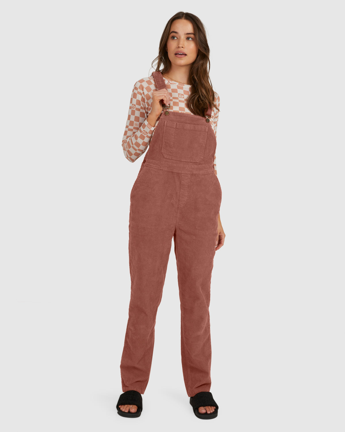 Womens Jana Cord Dungaree One Piece Outfit