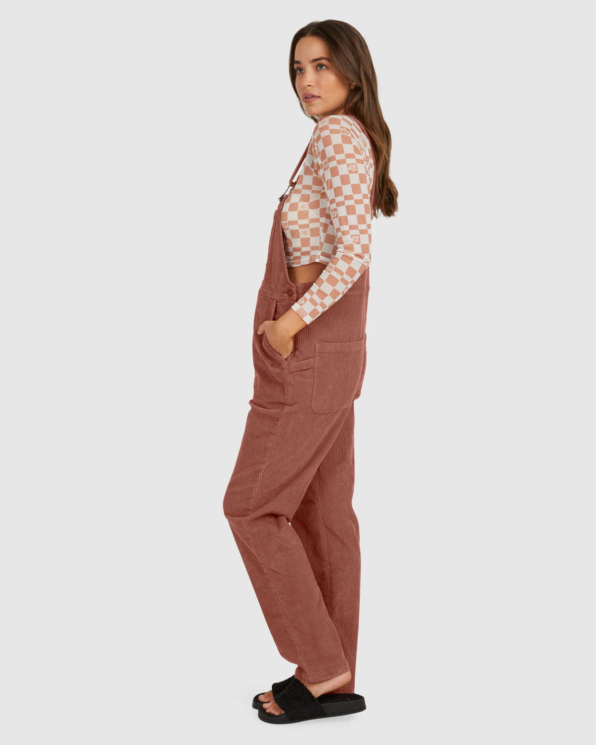 Womens Jana Cord Dungaree One Piece Outfit