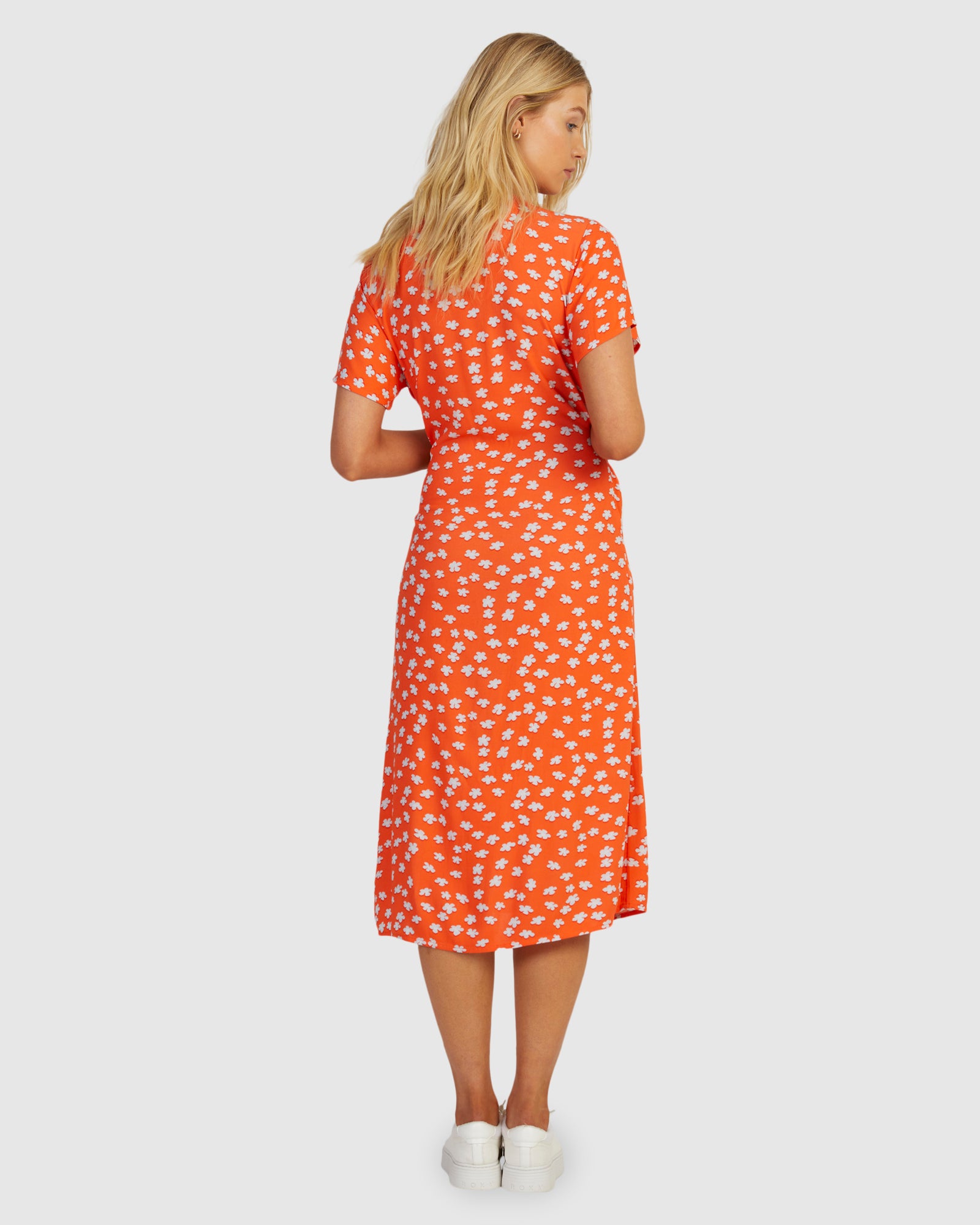 Womens Indigo Sand Wrap Dress Dress