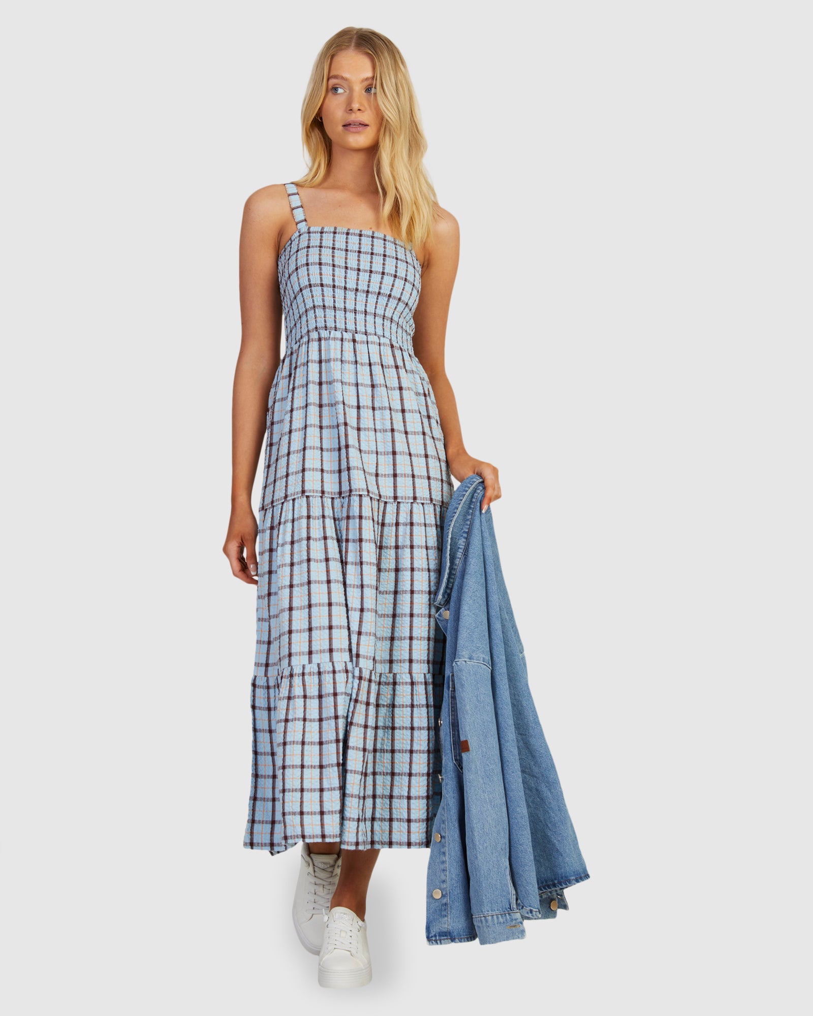 Womens Sunnier Shores Midi Dress