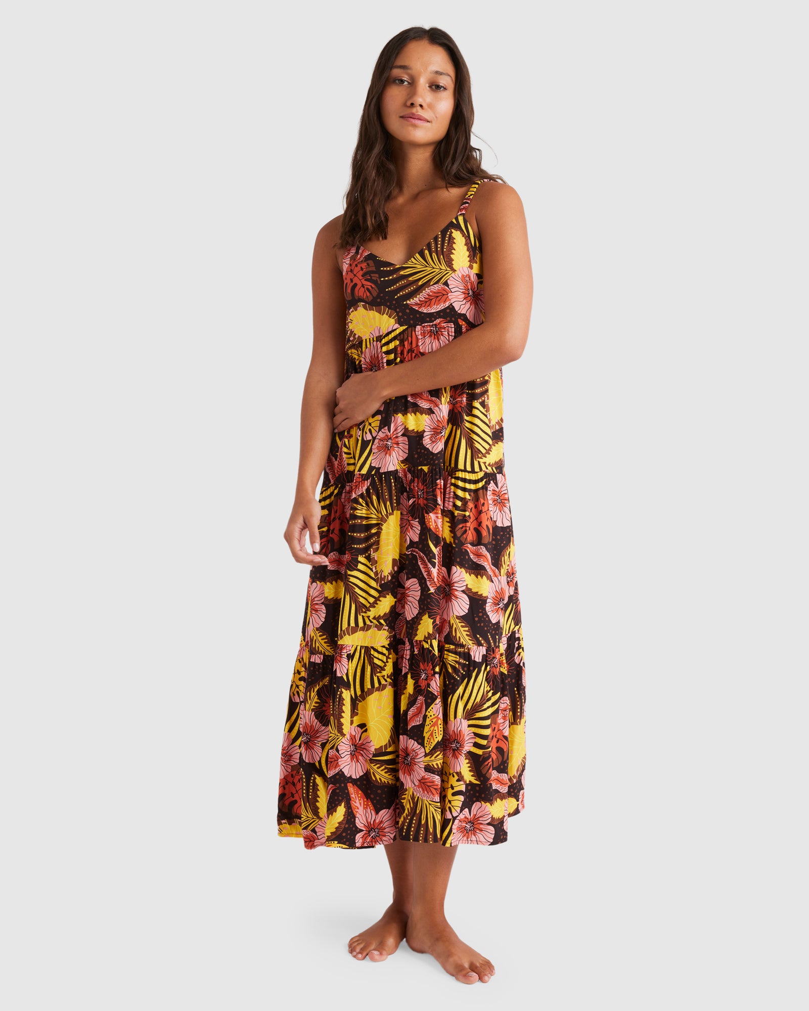 Womens Marakech Tiered Dress