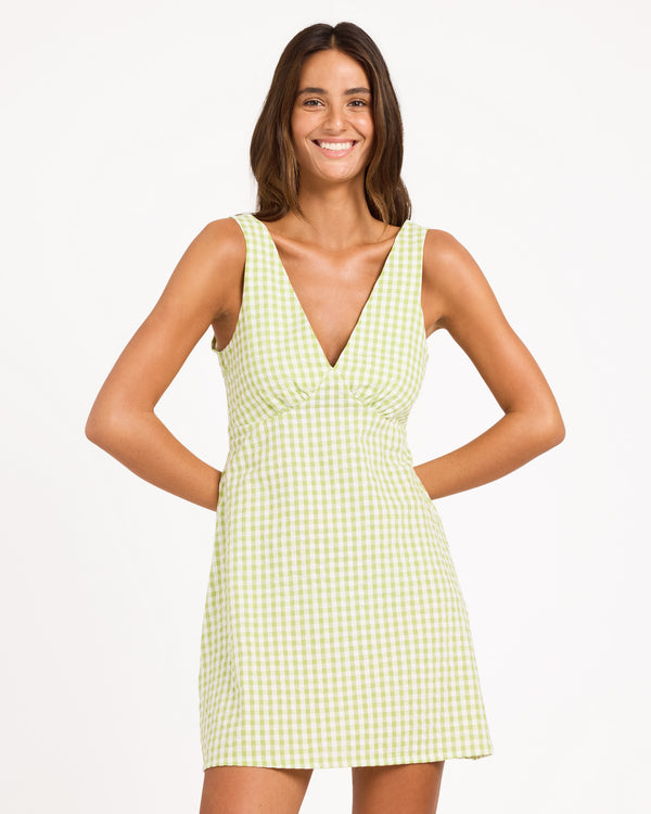 Womens Charlie Check Mini Dress
