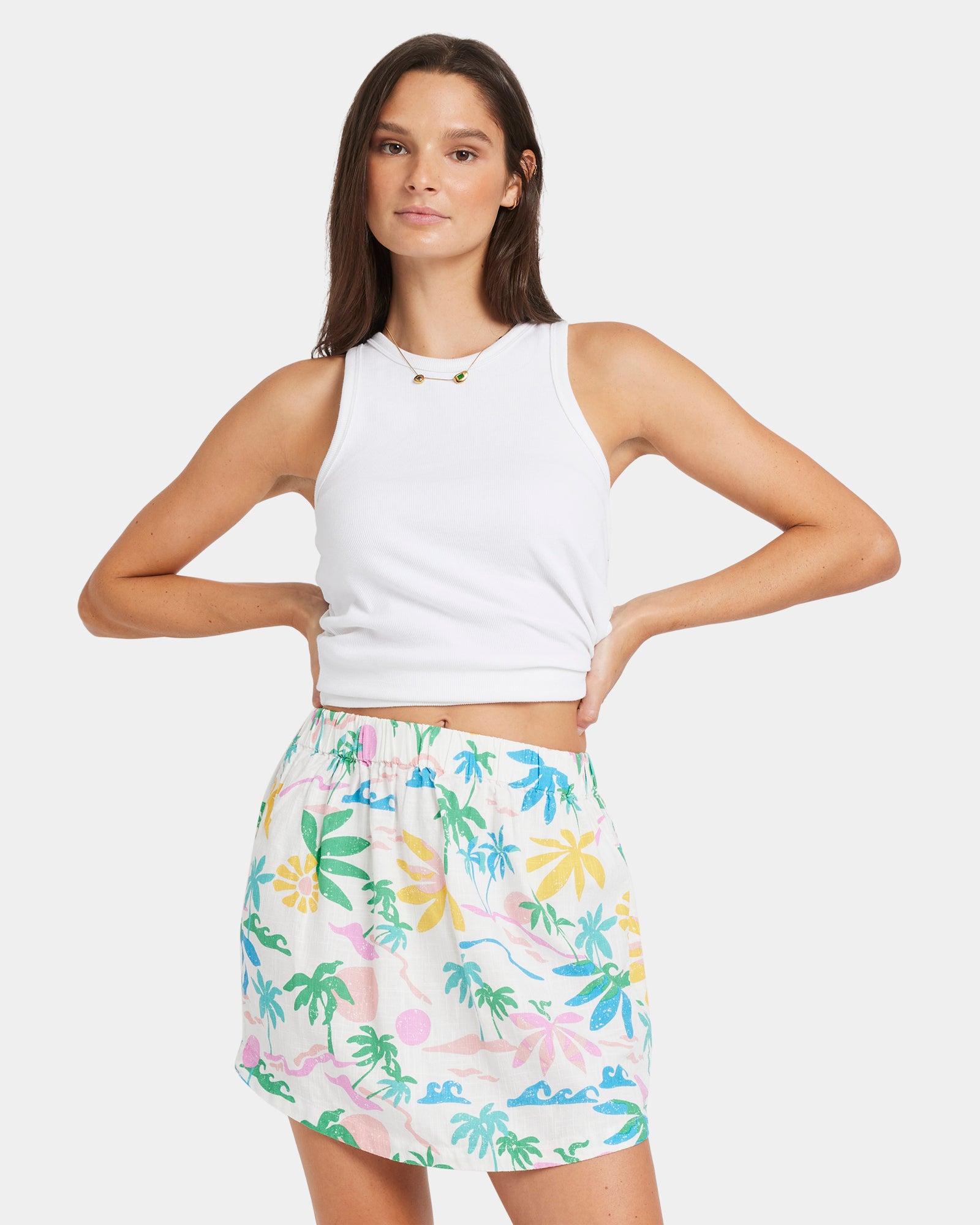 Womens Surfari Mini Skirt