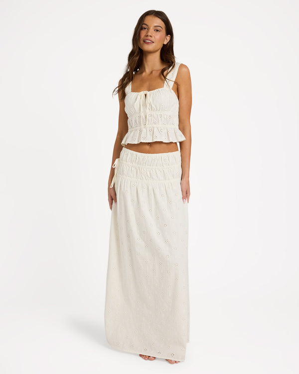 Womens Lucky One Maxi Skirt
