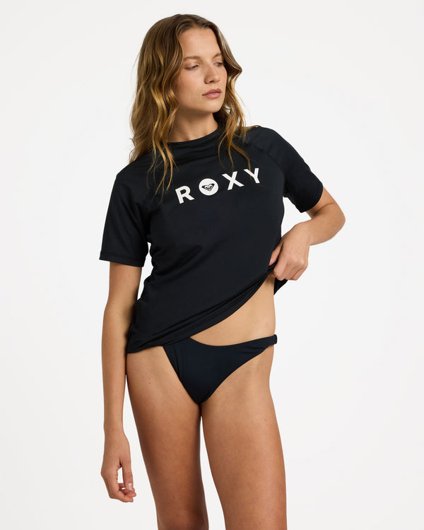 Womens Essentials Short Sleeve Rashguard