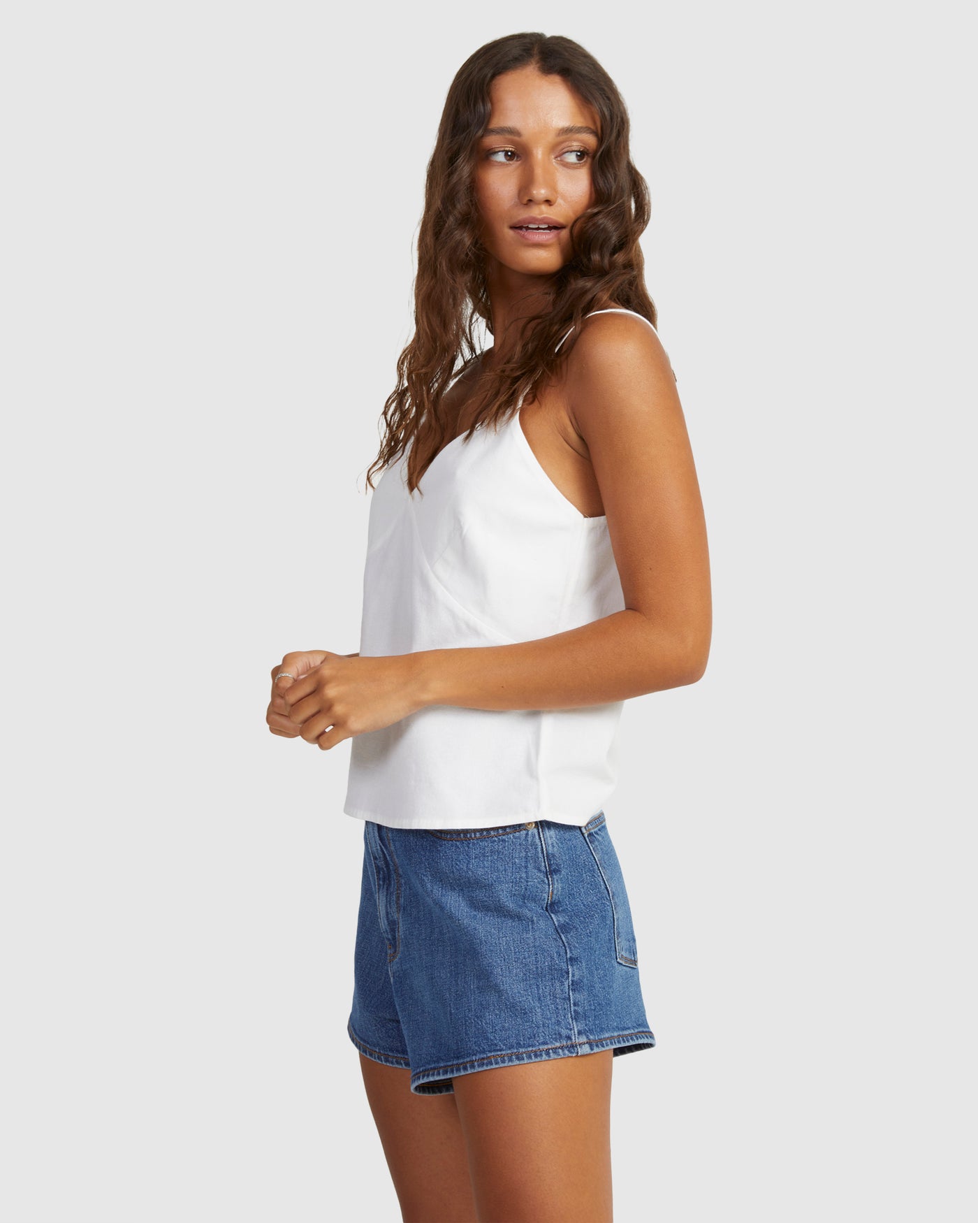 Santorini Cami Top - Celestial Blue