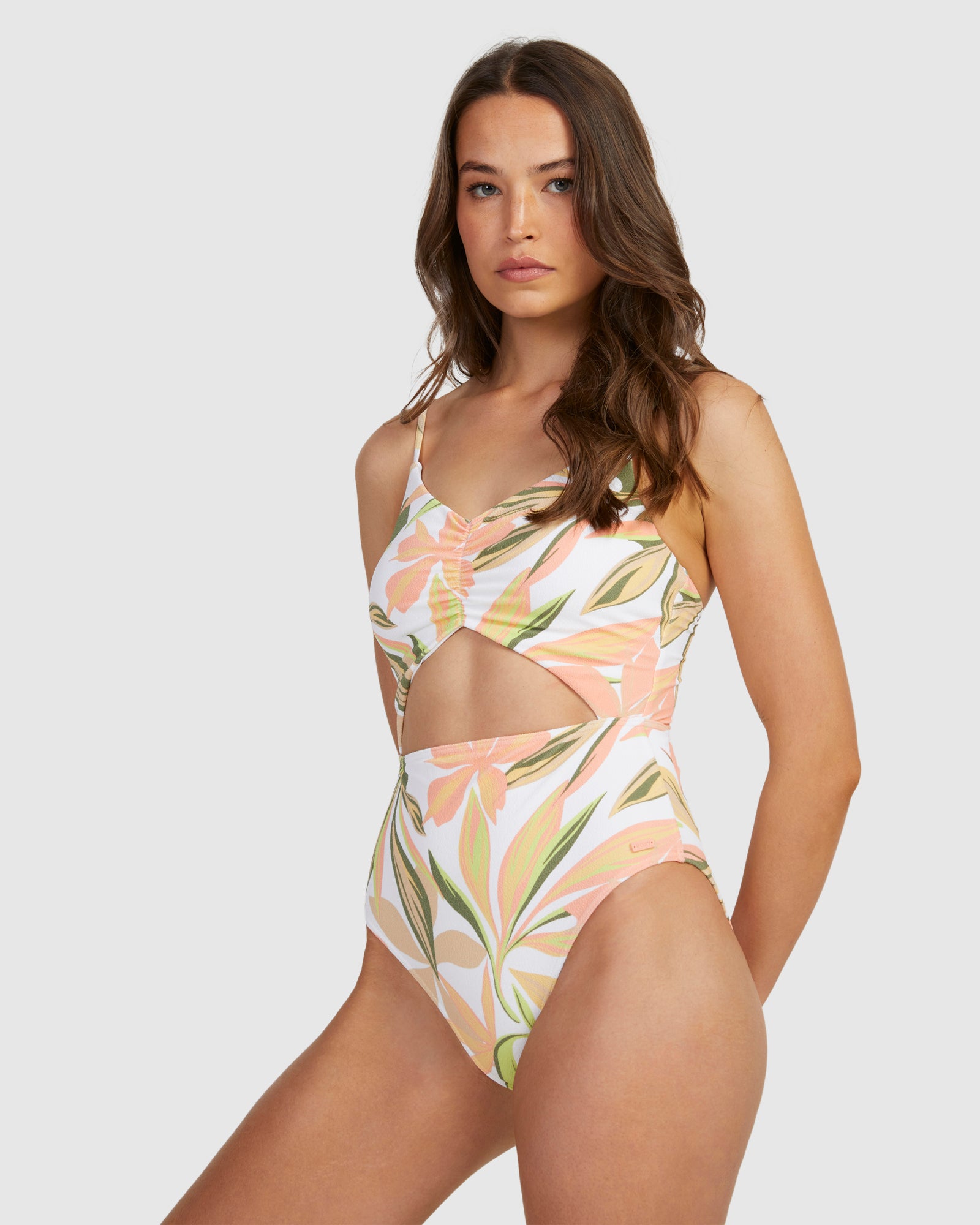 Womens Subtly Salty Fashion  One Piece Swimsuit