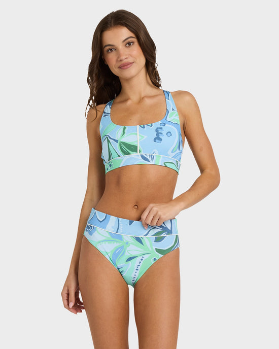 Womens Botanic Active Bikini Top
