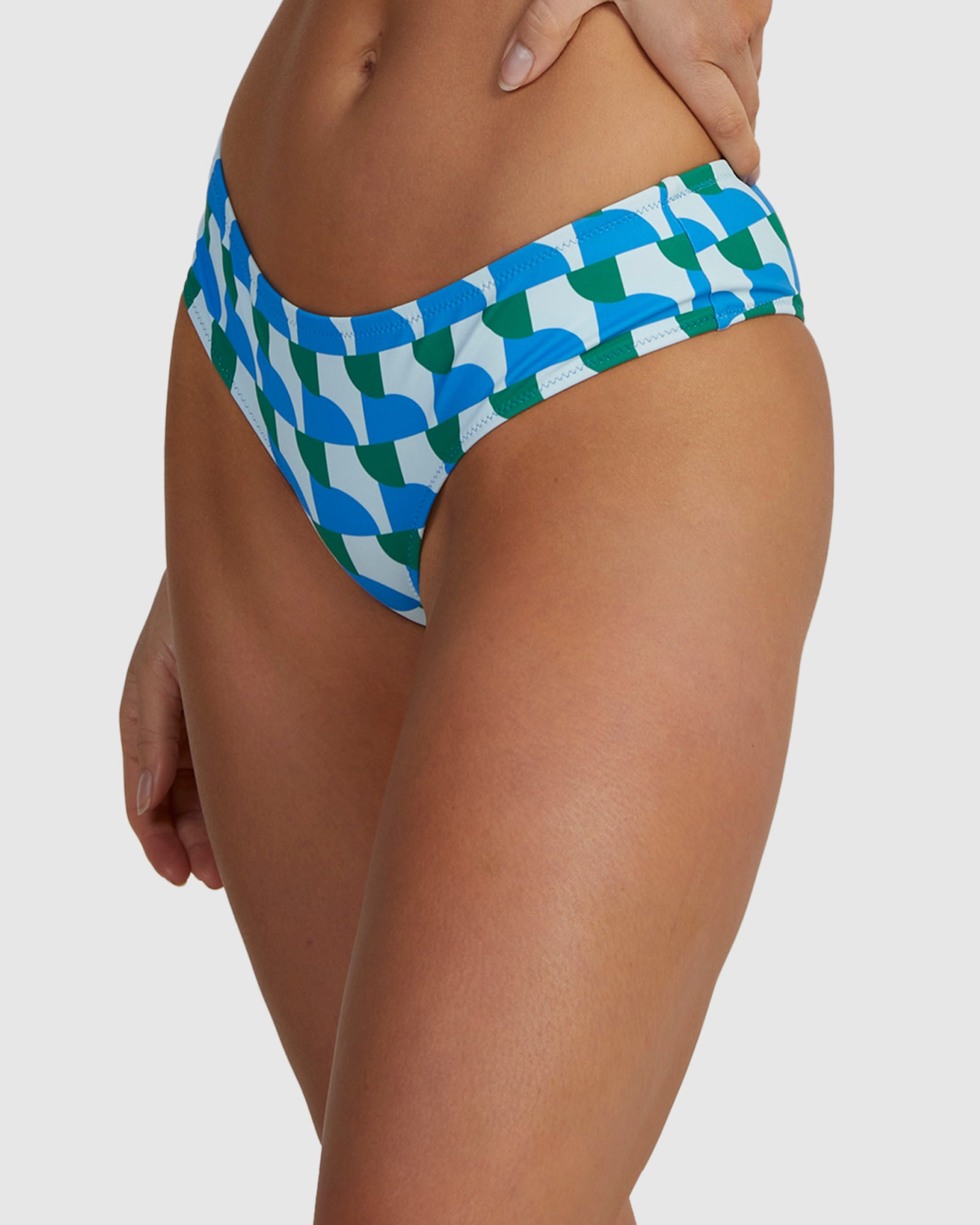 Womens Geo Vibe Hipster Bikini Bottom
