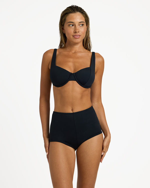 Womens Beach Classics Shorty  Bikini Bottom