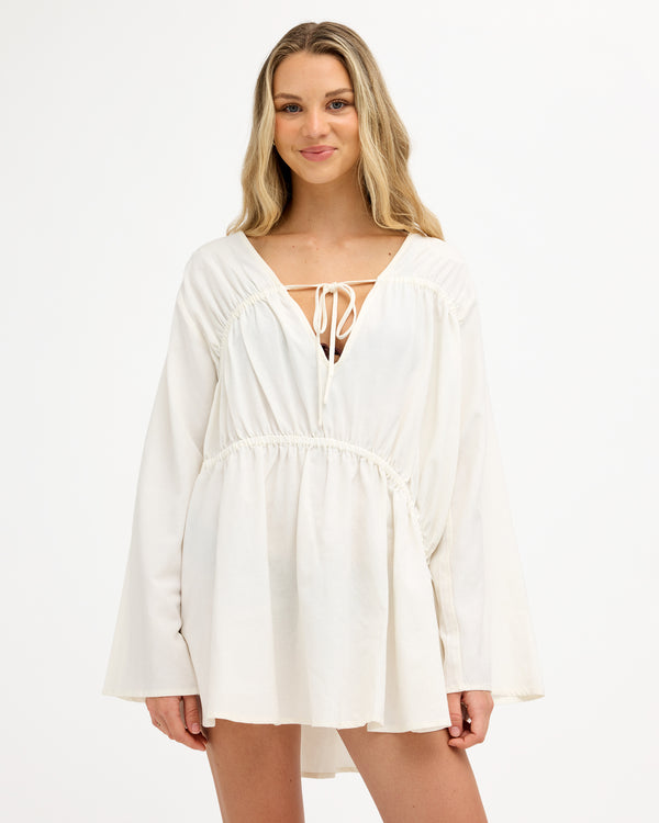 Womens Kala Long Sleeve Top