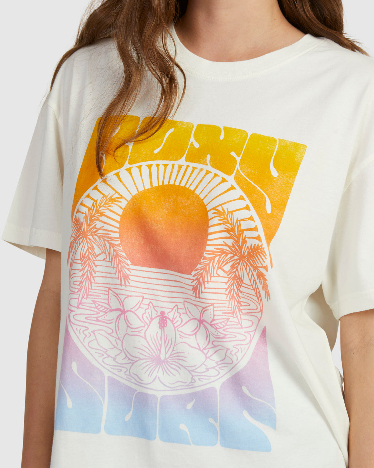 Womens Sunrise Tropics T-Shirt