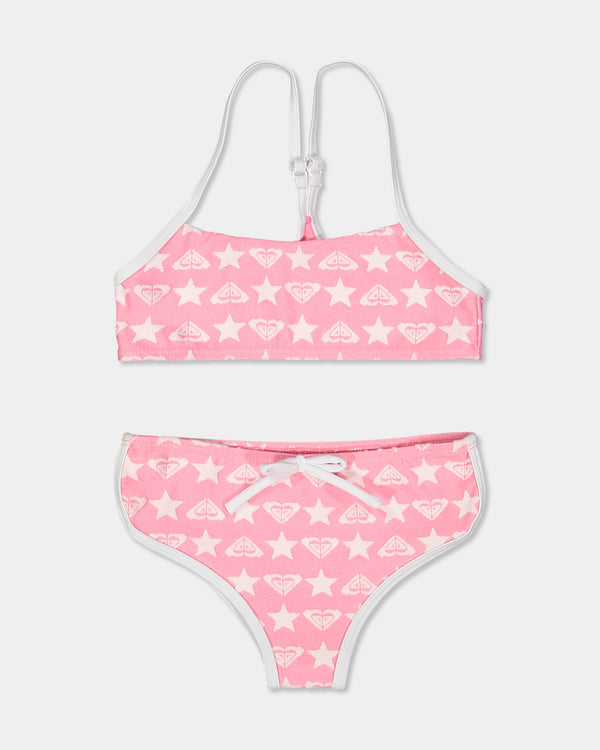 Girls 2-7 Super Star Bralette Two Piece